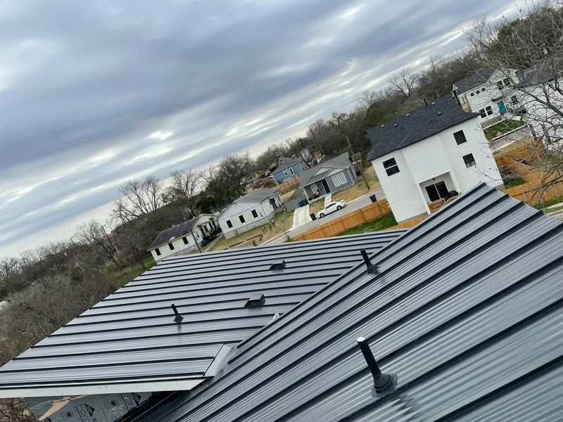 Standing seam metal roof panels with vents for Skylight Repair in Southbridge Town